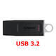 Flash disk 32 GB Kingston Data Traveler Exodia Gen 1, USB 3.2, bílá varianta - 1/2