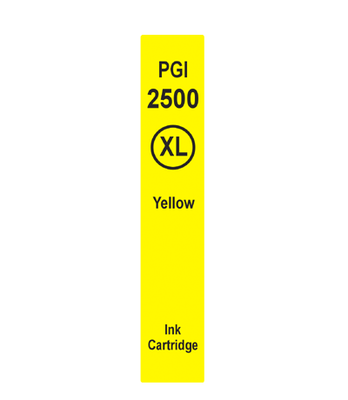 Inkoust Canon PGI-2500Y XL kompatibilní, pigmentový žlutý, 20 ml !!