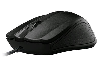 C-TECH optická myš WM-01BK, 1200 DPI, USB, černá, 3 tlačítka - 1