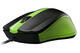 C-TECH optická myš WM-01G, 1200 DPI, USB, zeleno-černá, 3 tlačítka - 1/2
