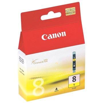 Inkoust Canon CLI-8Y originální, žlutý, 13 ml
