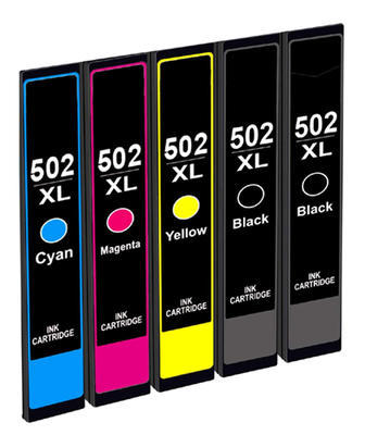 ** Sada 5 inkoustů Epson 502XL BK,C,M,Y kompatibilní se slevou 12 % !!