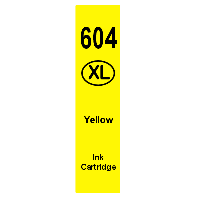 Inkoust Epson 604XL / T10H44 kompatibilní žlutý, 13,5 ml !! -- 3,3 x více inkoustu