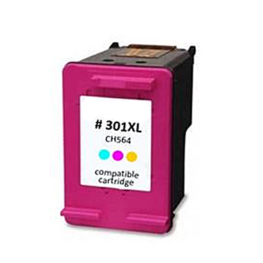 Inkoust HP 301XL / CH564E kompatibilní, barevný, 18 ml !! --- 3 x více inkoustu