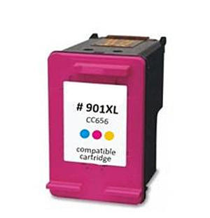 Inkoust HP 901XL / CC656AE kompatibilní, barevný 18 ml !!