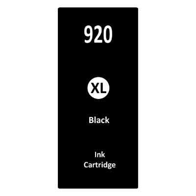 Inkoust HP 920XL / CD975A kompatibilní, černý, 53-55 ml !!