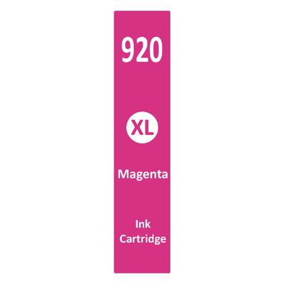 Inkoust HP 920XL / CD973A kompatibilní, purpurový, 13-15 ml !!