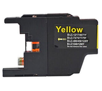 Inkoust Brother LC-1240Y / LC-1280XL Y kompatibilní, žlutý, 12 ml !!