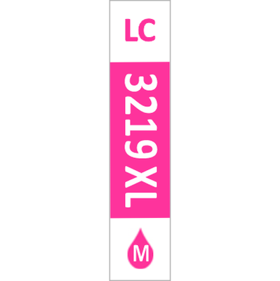 Inkoust Brother LC-3219XL M kompatibilní, purpurový, 18 ml !!