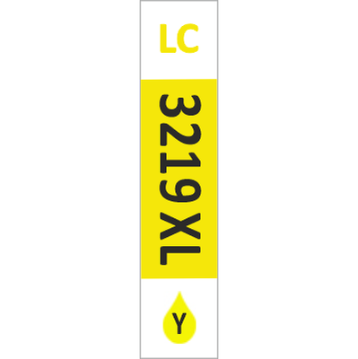 Inkoust Brother LC-3219XL Y kompatibilní, žlutý, 18 ml !!