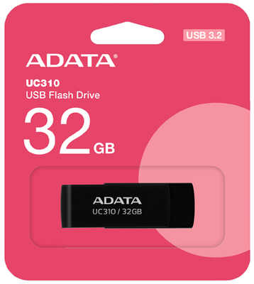 Flash disk 32 GB Adata UC310 USB 3.2, barva černá - 2