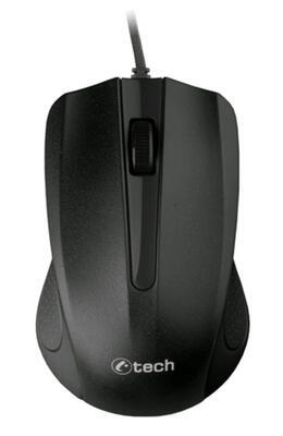 C-TECH optická myš WM-01BK, 1200 DPI, USB, černá, 3 tlačítka - 2