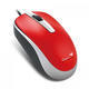 Genius optická myš DX-120,  1200 DPI,  USB,  červená, 3 tlačítka