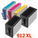 ** Sada 5 inkoustů HP 912XL CMYK,  kompatibilní, se slevou 12 % !!